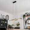 Suspension Fuliola LED Noir, 1 lumière