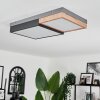 Plafonnier Bornos LED Anthracite, 1 lumière