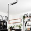 Suspension Fairburn LED Noir, 1 lumière