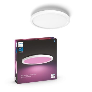 Plafonnier Philips Hue Surimu LED Blanc, 1 lumière