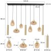 Suspension Steinhauer Reflexion LED, 9 lumières