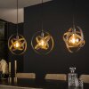 Suspension Cosmos Anthracite, 3 lumières