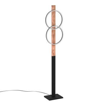 Lampadaire Eglo BOYAL LED Écru, Noir, 2 lumières