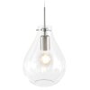 Suspension Steinhauer Glass light Acier inoxydable, 1 lumière