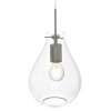 Suspension Steinhauer Glass light Acier inoxydable, 1 lumière