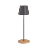 Lampe de table FHL easy Cosenza LED Gris, Écru, 1 lumière, Changeur de couleurs