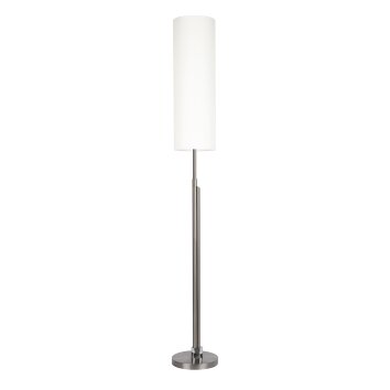 Lampadaire Coquimbito LED Nickel mat, 2 lumières