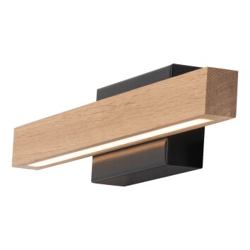 Applique murale Amboy LED Bois clair, 1 lumière