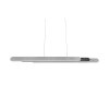 Suspension Trio Helios LED Aluminium brossé, 1 lumière