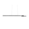 Suspension Trio Helios LED Aluminium brossé, 1 lumière