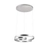 Suspension Trio Marnie LED Aluminium brossé, 1 lumière