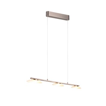 Suspension Trio Merton LED Nickel mat, 3 lumières