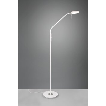 Lampadaire Trio Monza LED Blanc, 1 lumière