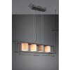 Suspension Trio Ross Noir, 4 lumières