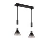 Suspension Trio STANLEY Noir, 2 lumières