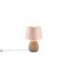 Lampe de table Reality ARIANA Beige, 1 lumière