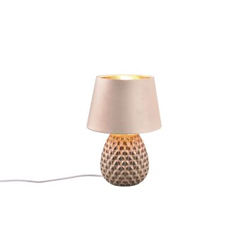 Lampe de table Reality ARIANA Beige, 1 lumière