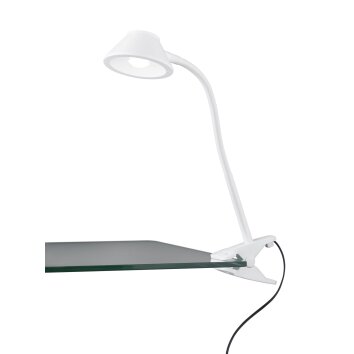 lampe â clipper Reality BERRY LED Blanc, 1 lumière