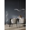 Lampadaire Reality Isabel LED Chrome, 1 lumière