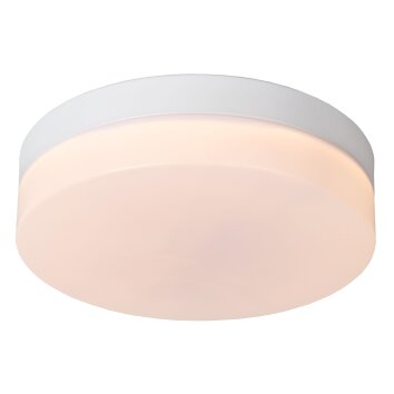 Plafonnier Lucide BISKIT LED Blanc, 1 lumière, Détecteur de mouvement