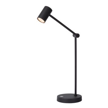 Lampadaire Lucide TIPIK LED Noir, 1 lumière