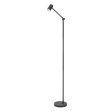 Lampadaire Lucide TIPIK LED Noir, 1 lumière