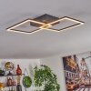 Plafonnier Obo LED Noir, 1 lumière