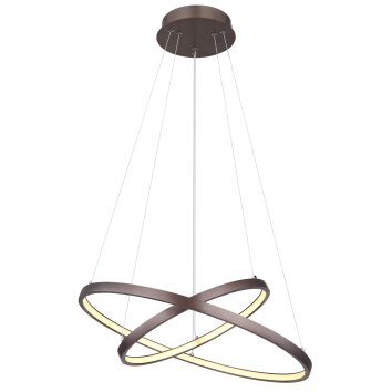 Suspension Globo RALPH LED Moka, 1 lumière