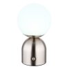 Lampe de table Globo JULSY LED Nickel mat, 1 lumière