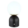 Lampe de table Globo JULSY LED Noir, 1 lumière