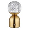 Lampe de table Globo JULSY LED Laiton, 1 lumière