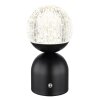 Lampe de table Globo JULSY LED Noir, 1 lumière