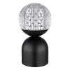 Lampe de table Globo JULSY LED Noir, 1 lumière