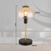 Lampe de table Globo KOKKINI Noir, 1 lumière