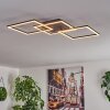 Plafonnier Obo LED Noir, 1 lumière