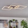 Plafonnier Obo LED Titane, 1 lumière