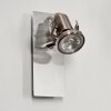 Applique murale Yometchen LED Nickel mat, 1 lumière