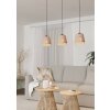 Suspension Eglo TABLEY Noir, 3 lumières