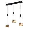 Suspension Fischer & Honsel Colette LED Noir, 3 lumières