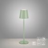 Lampe à poser Leuchten-Direkt EURIA LED Vert, 1 lumière