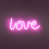 Luminaire déco Leuchten-Direkt NEON-LOVE LED Rose, 1 lumière