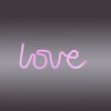 Luminaire déco Leuchten-Direkt NEON-LOVE LED Rose, 1 lumière