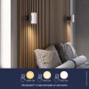 Applique murale Nordlux CURTIZ LED Noir, 1 lumière