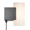 Applique murale Nordlux MONA LED Noir, 1 lumière