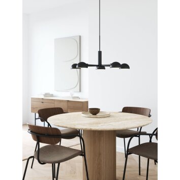 Suspension Design For The People by Nordlux NOMI Noir, 5 lumières