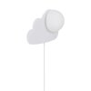 Applique murale Nordlux SKYKUCLOUD Blanc, 1 lumière