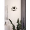 Applique murale Eglo GIANELLA LED Noir, 1 lumière