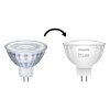 Philips Hue Lot de 2 LED GU5.3 6,3 Watt 2000-6500 Kelvin 400 Lumen