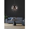 Suspension Trio Discalgo Noir, 6 lumières