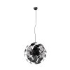 Suspension Trio Discalgo Noir, 6 lumières